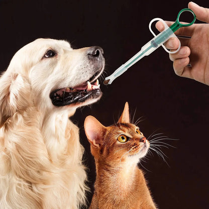 Pet Medication Dispenser, Pressing Feeding Stick for Cats and Dogs, Eating Pills, Medication Artifacts, Pet Sickness Care