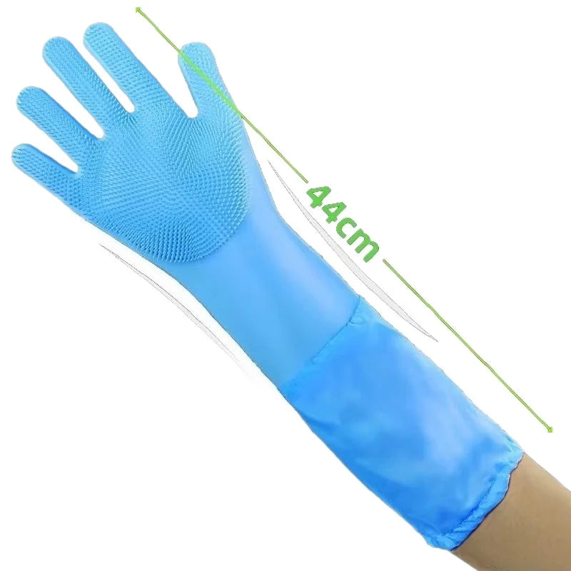 Dog Cat Bathing Cleaning Glove Pet Grooming Cleaning Gloves Soft Silicone Dog Shower Hair Removal Glove