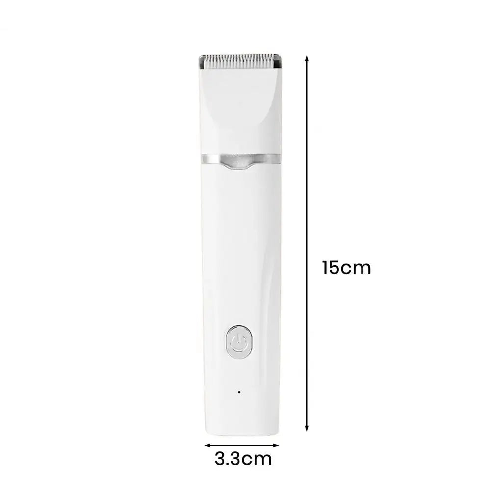 Dog Hair Clippers Grooming Kit，with Nail Grinder，4 in 1，Electric Trimmer，for Dogs Cat，Low Noise，USB Rechargeable，Pet Paw Shaver